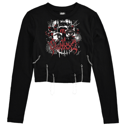Creature Chains Cropped Long Sleeve