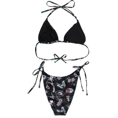 Chrome Triangle Bikini Top