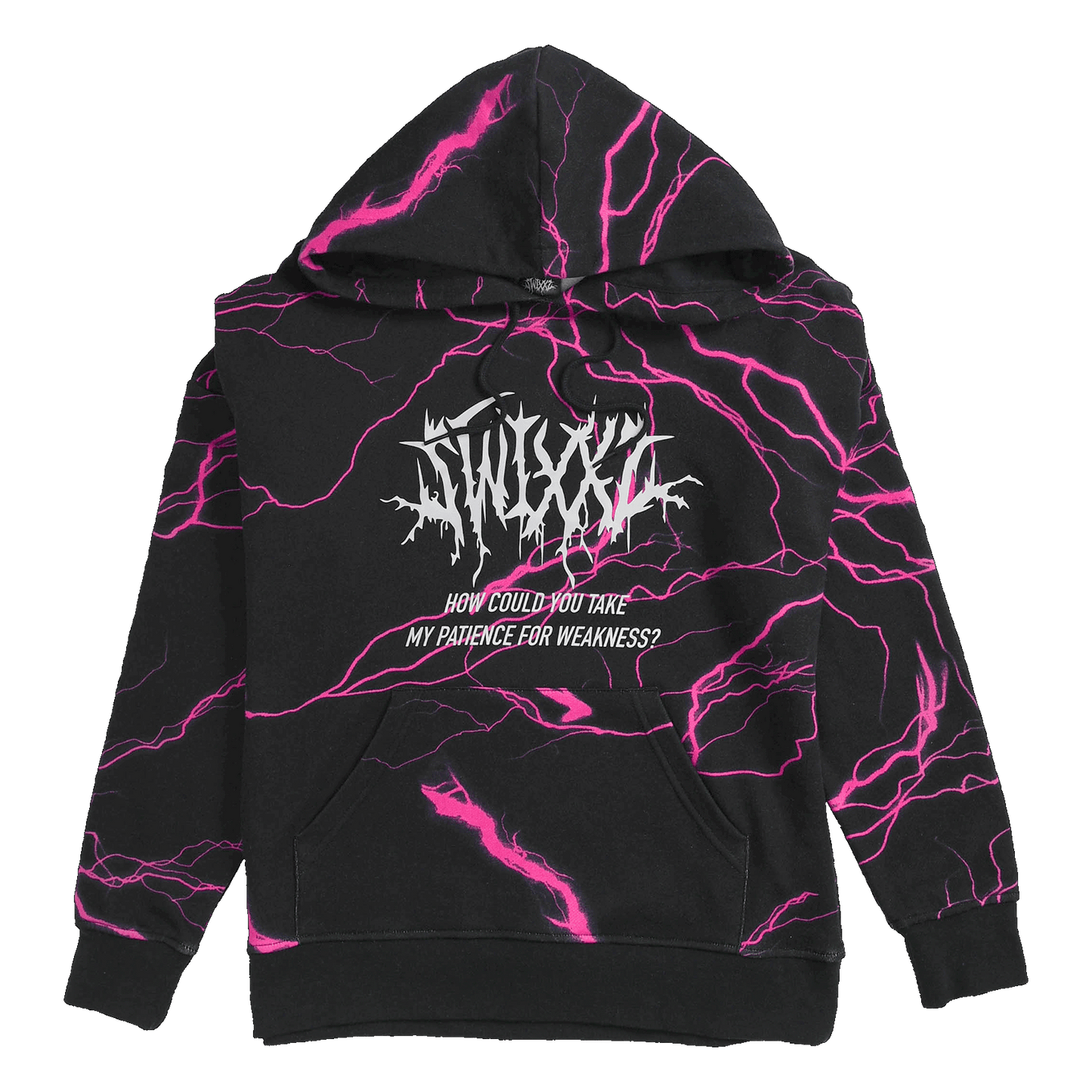 Lightning Hoodie Pink