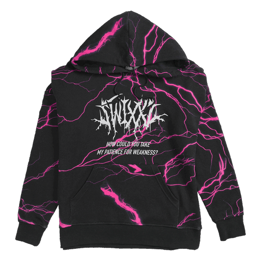 Lightning Hoodie Pink