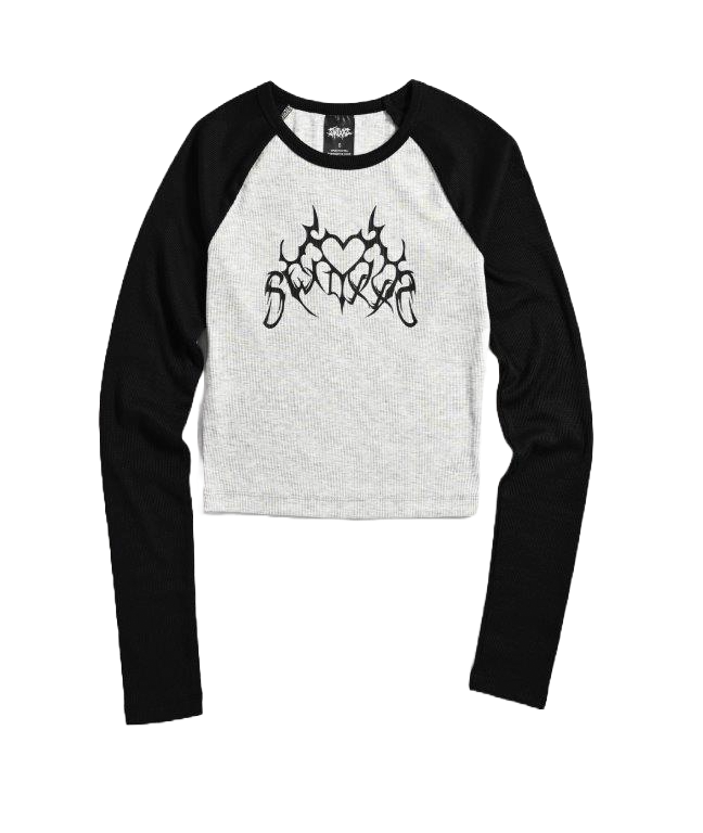 Spinal Raglan LST Grey